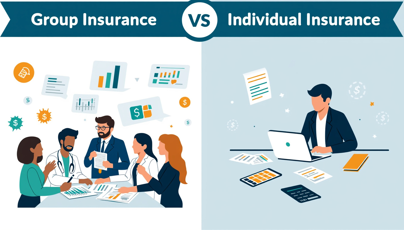 découvrez les principales différences entre l'assurance groupe et l'assurance individuelle. cet article explore les caractéristiques, avantages et inconvénients de chaque type d'assurance pour vous aider à faire le meilleur choix en fonction de vos besoins et de votre situation personnelle.